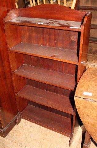 Small open bookcase